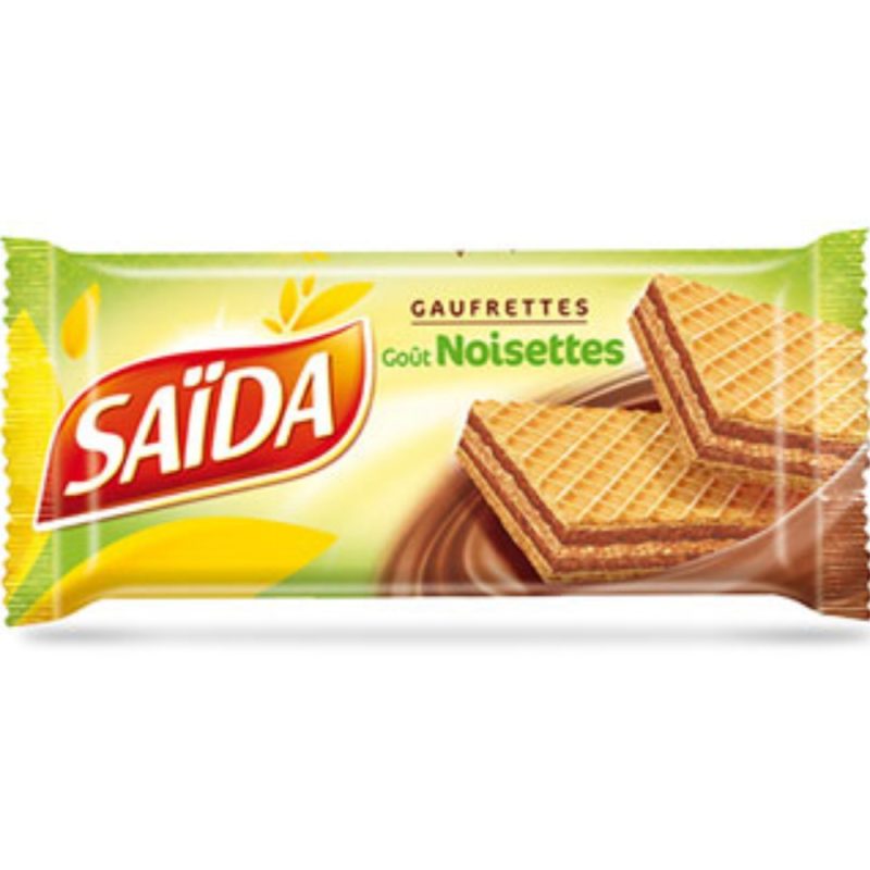 Gaufrettes Saida crème de Noisettes