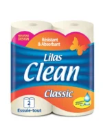 Lilas lilas essuie tout clean classic 2 rouleaux