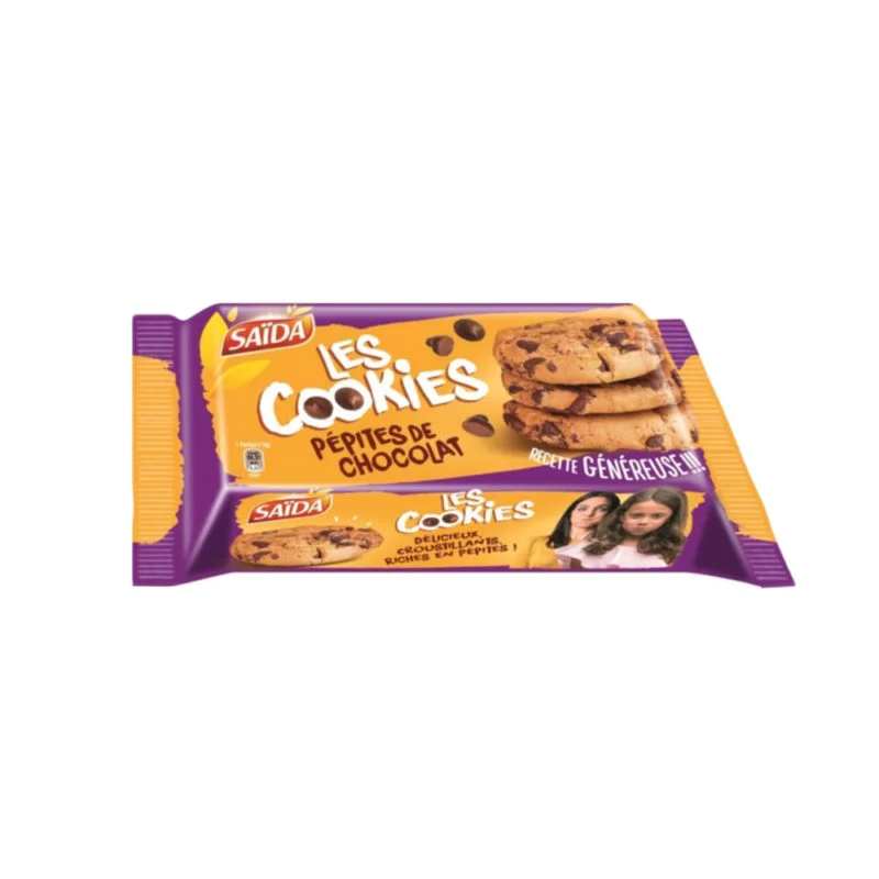 Cookies SAIDA   136GR Aux pépites de chocolat