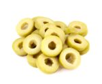 Green olives slices isolated white background 958904 207