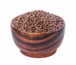 Lentils wooden bowl isolated white 88281 1637