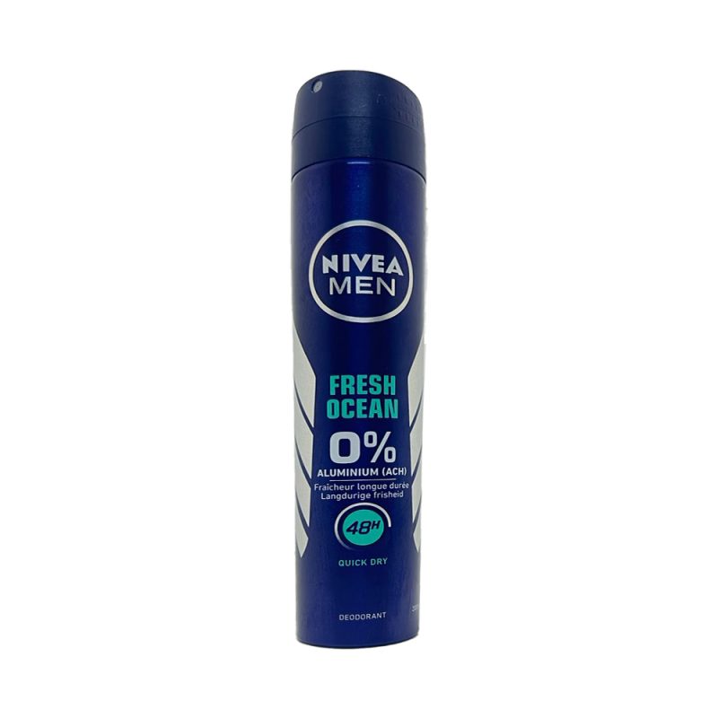 Déodorant Nivea Men Fresh Ocean 0% Alum 200 Ml