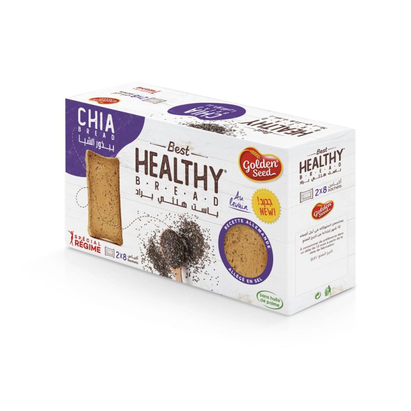 BEST HEALTHY CHIA BREAD AU LEVIN 160g