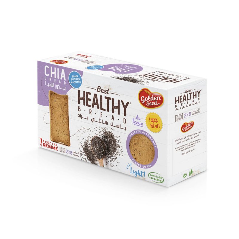 BEST HEALTHY CHIA BREAD LIGHT AU LEVIN 160g