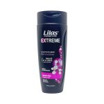 Shampooing 2en1 Lilas Extrême Rénovateur Cheveux Noir 350 ML