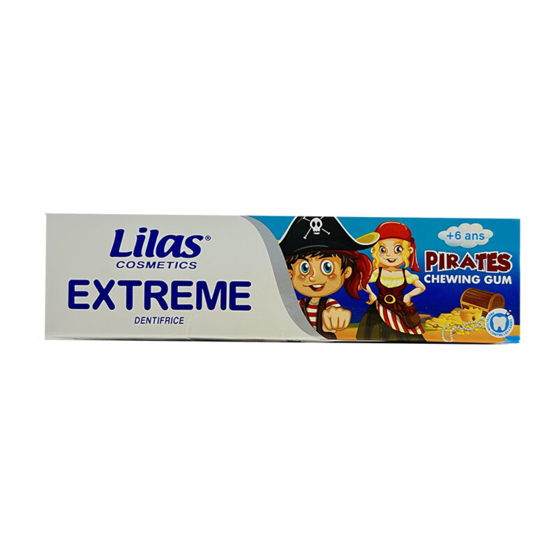 LILAS DENTIFRICE 75ML EXTREME PIRATES CHEWING GUM