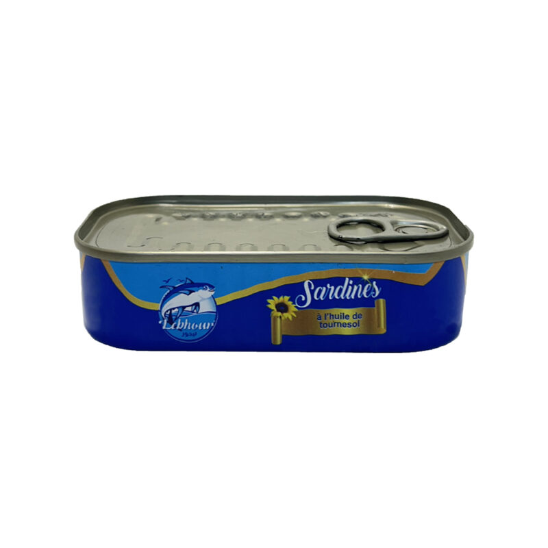 Sardines a l’Huile Végétale Lebhour 125gr