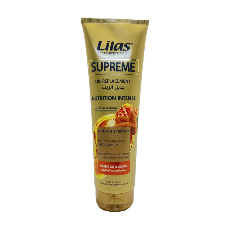 Lilas Oil Replacement Supreme Nourrit et Répare A Huile d'amande 300ml Cheveux Secs et Cassants